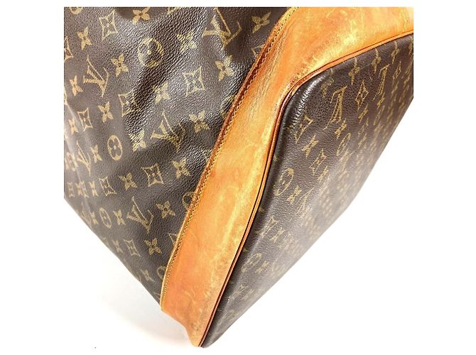 Borsa a tracolla Louis Vuitton Monogram Sac Marine Marrone - vista 7