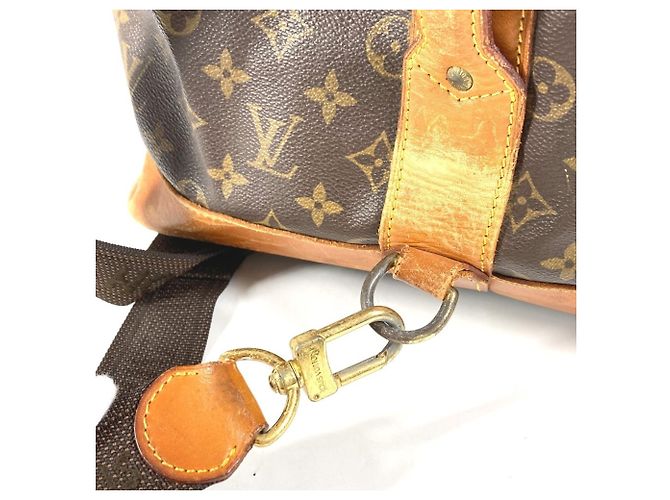 Borsa a tracolla Louis Vuitton Monogram Sac Marine Marrone - vista 9