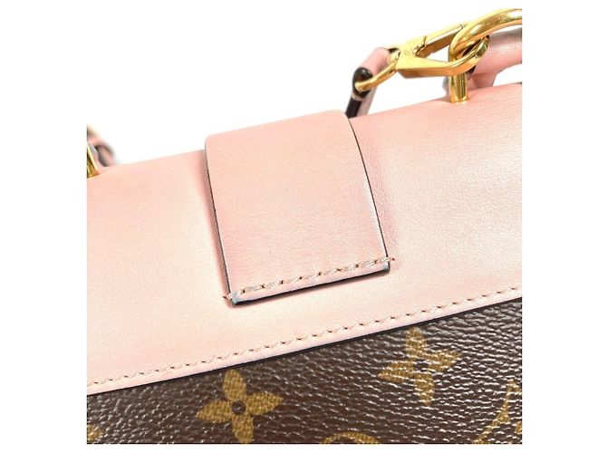 Borsa Louis Vuitton Monogram Rocky BB Marrone Rosa - vista 11