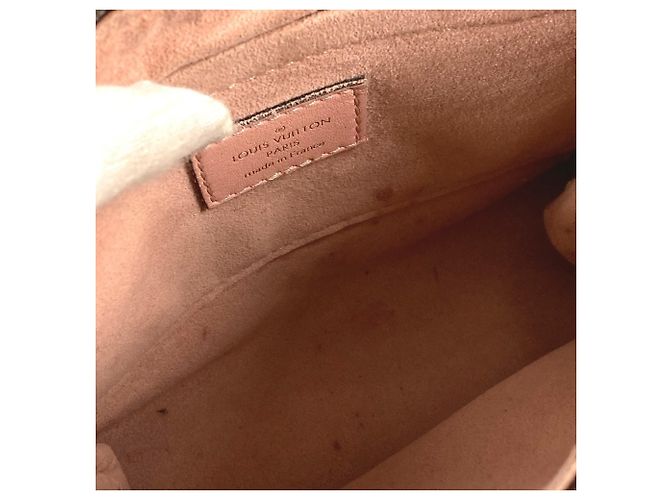 Borsa Louis Vuitton Monogram Rocky BB Marrone Rosa - vista 15