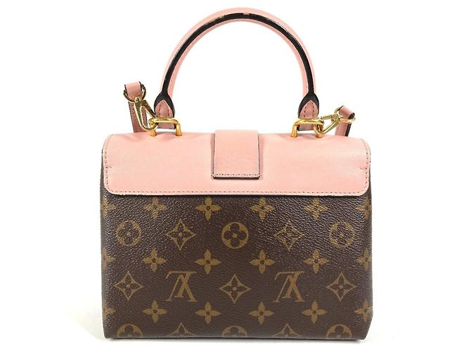 Borsa Louis Vuitton Monogram Rocky BB Marrone Rosa - vista 2