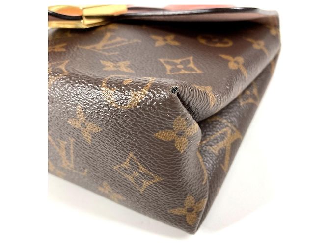 Borsa Louis Vuitton Monogram Rocky BB Marrone Rosa - vista 6
