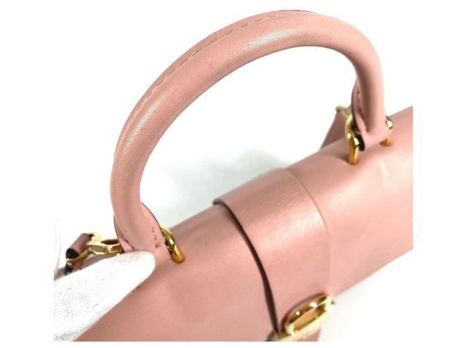 Borsa Louis Vuitton Monogram Rocky BB Marrone Rosa - vista 9