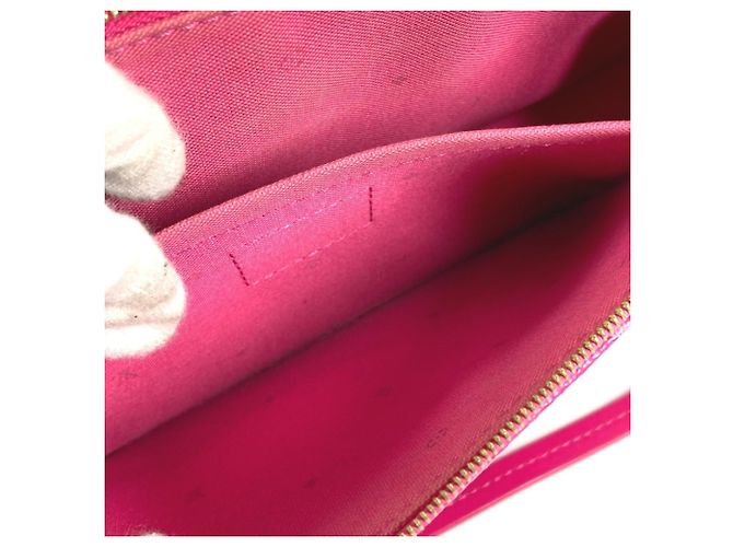 Pochette Accessoires Maxi Monogram Louis Vuitton Rosa Fuchsia Fuschia - vista 14