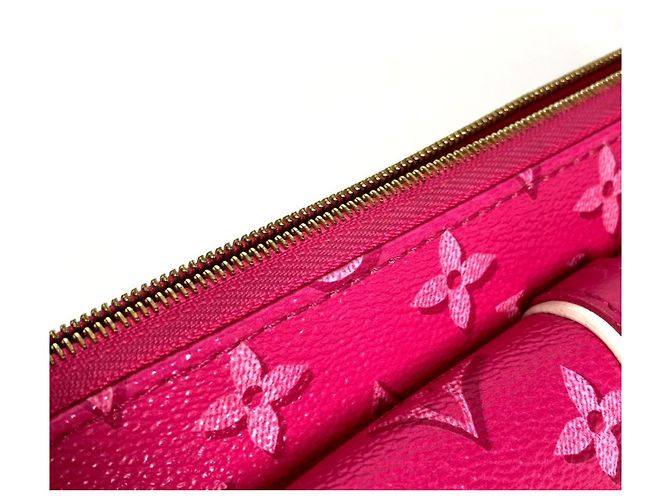 Pochette Accessoires Maxi Monogram Louis Vuitton Rosa Fuchsia Fuschia - vista 15