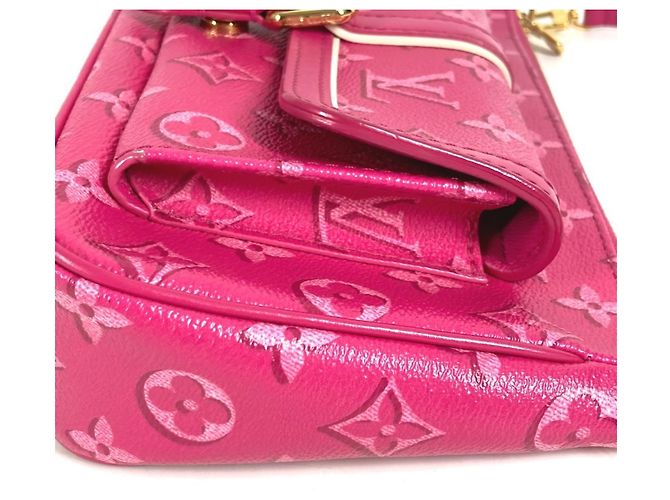 Pochette Accessoires Maxi Monogram Louis Vuitton Rosa Fuchsia Fuschia - vista 5