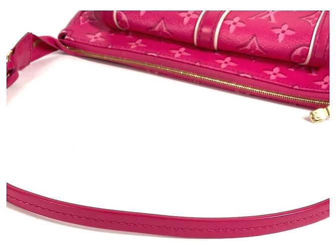 Pochette Accessoires Maxi Monogram Louis Vuitton Rosa Fuchsia Fuschia - vista 8