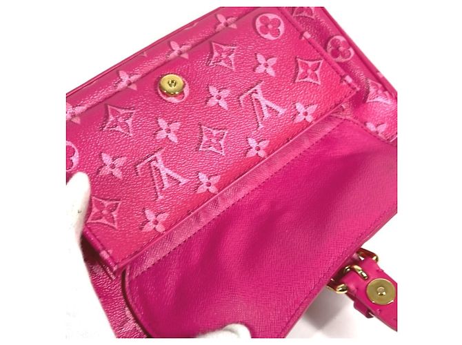 Pochette Accessoires Maxi Monogram Louis Vuitton Rosa Fuchsia Fuschia - vista 9