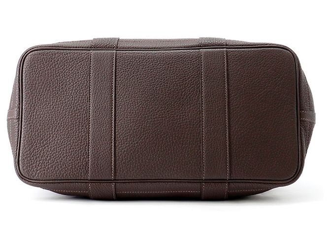 Hermès Borsa Tote Hermes Garden PM Damier ebene - vista 3