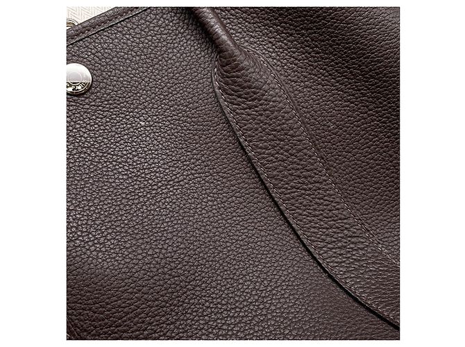 Hermès Borsa Tote Hermes Garden PM Damier ebene - vista 7