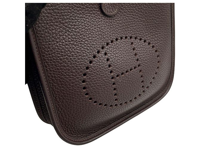 Hermès Borsa Hermes Evelyne TPM Damier ebene - vista 6