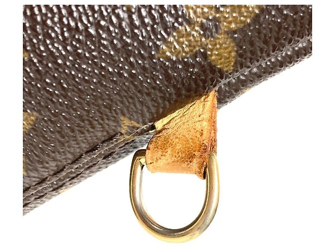 Borsa Tote Louis Vuitton Monogram Lockit Marrone - vista 10