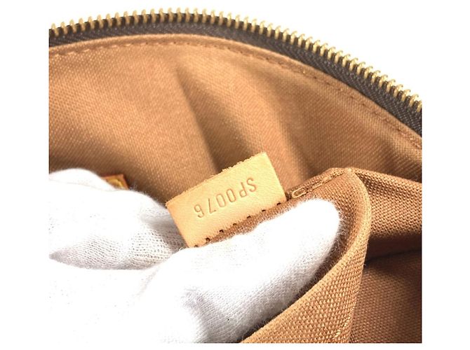 Borsa Tote Louis Vuitton Monogram Lockit Marrone - vista 14