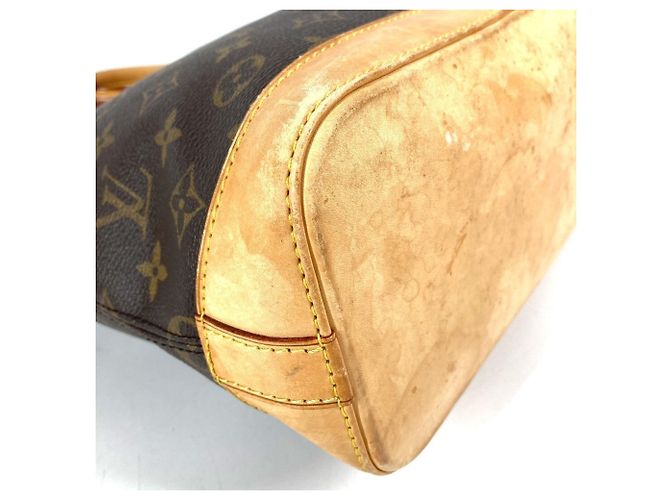 Borsa Tote Louis Vuitton Monogram Lockit Marrone - vista 7