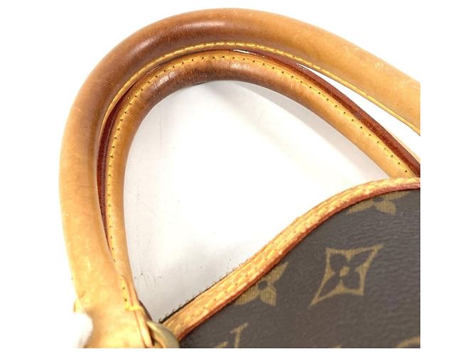 Borsa Tote Louis Vuitton Monogram Lockit Marrone - vista 9