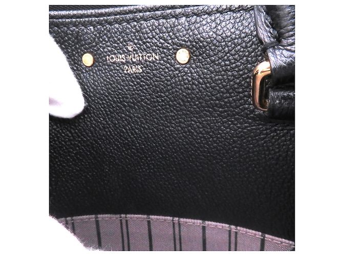 Borsa Louis Vuitton Monogram Empreinte Speedy Bandoulière 25 NM Nero - vista 11