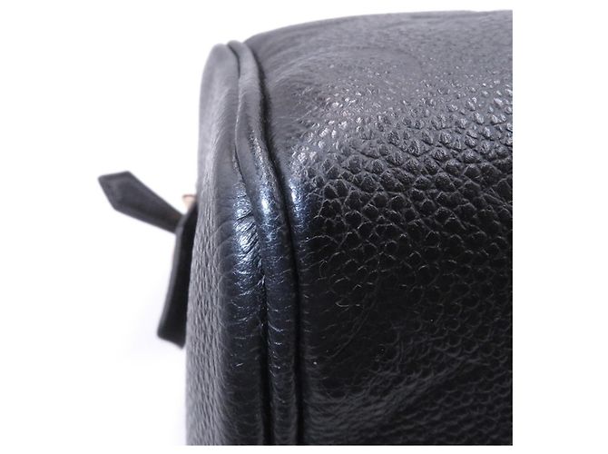 Borsa Louis Vuitton Monogram Empreinte Speedy Bandoulière 25 NM Nero - vista 12