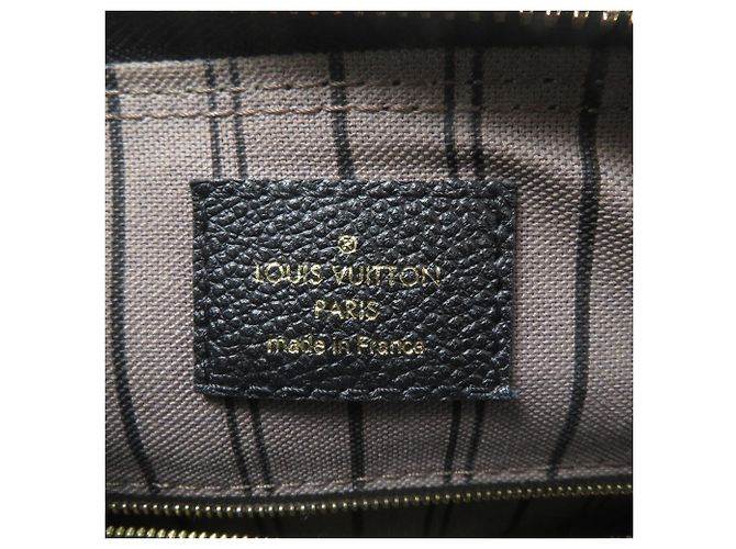 Borsa Louis Vuitton Monogram Empreinte Speedy Bandoulière 25 NM Nero - vista 16