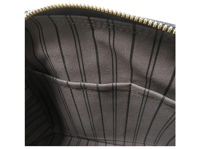 Borsa Louis Vuitton Monogram Empreinte Speedy Bandoulière 25 NM Nero - vista 8