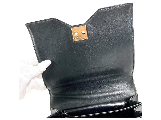 Hermès Hermes Vintage Sac G8 Handbag Black - view 11
