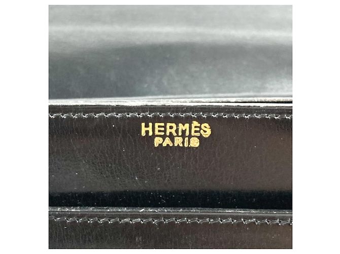 Hermès Hermes Vintage Sac G8 Handbag Black - view 16