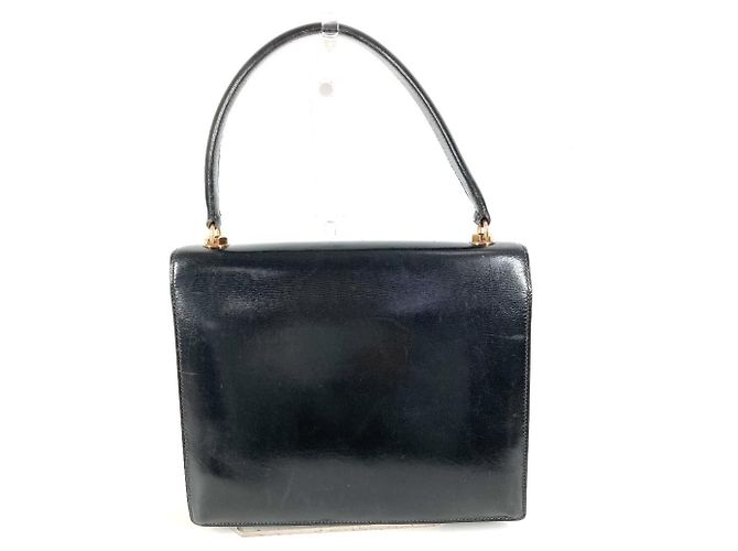 Hermès Hermes Vintage Sac G8 Handbag Black - view 2