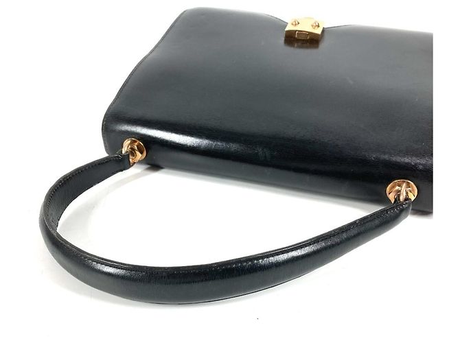 Hermès Hermes Vintage Sac G8 Handbag Black - view 7