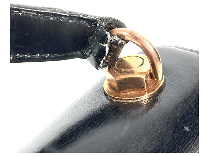 Hermès Hermes Vintage Sac G8 Handbag Black - view 8
