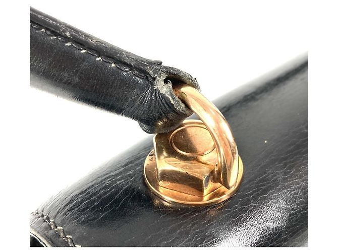 Hermès Hermes Vintage Sac G8 Handbag Black - view 9