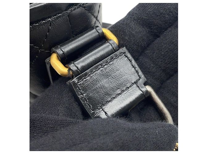 Borsa a tracolla Chanel Gabrielle Chain Nero - vista 12