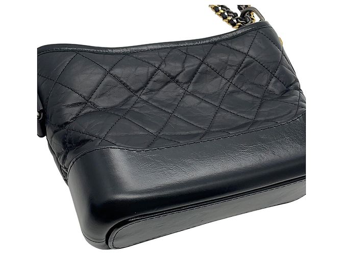 Borsa a tracolla Chanel Gabrielle Chain Nero - vista 8