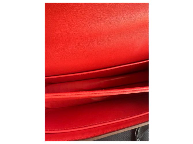 Borsa Hermès Constance Elan 24 in pelle di coccodrillo rosso - vista 7