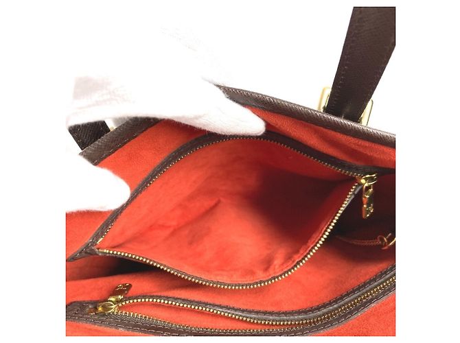 Bucket Borsa a tracolla a secchiello Louis Vuitton Damier Mare Marrone Damier ebene - vista 16