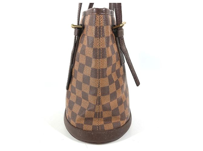 Bucket Borsa a tracolla a secchiello Louis Vuitton Damier Mare Marrone Damier ebene - vista 4