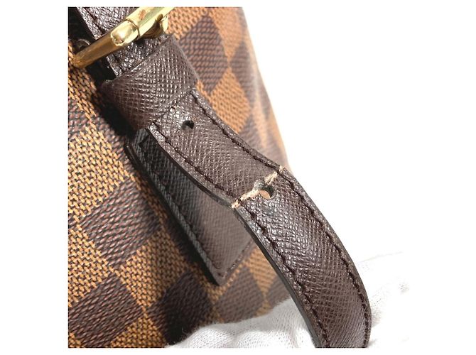 Bucket Borsa a tracolla a secchiello Louis Vuitton Damier Mare Marrone Damier ebene - vista 9