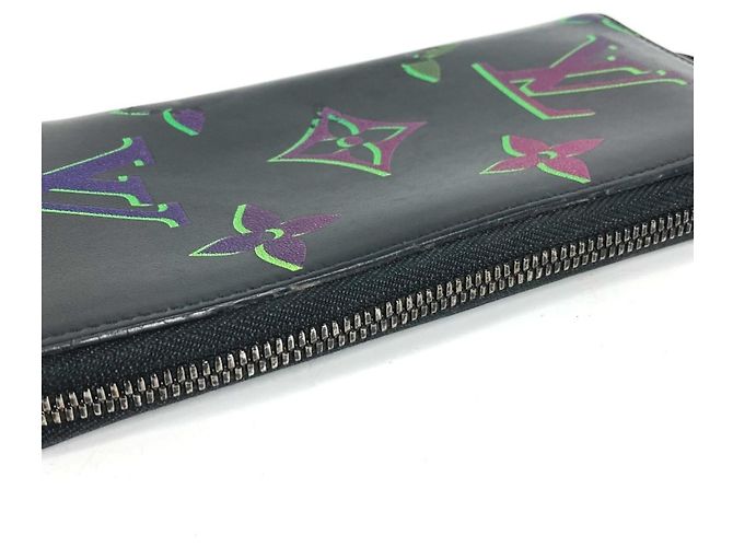 Louis Vuitton Monogram Spotlight Zippy Wallet Black Multiple colors - view 4