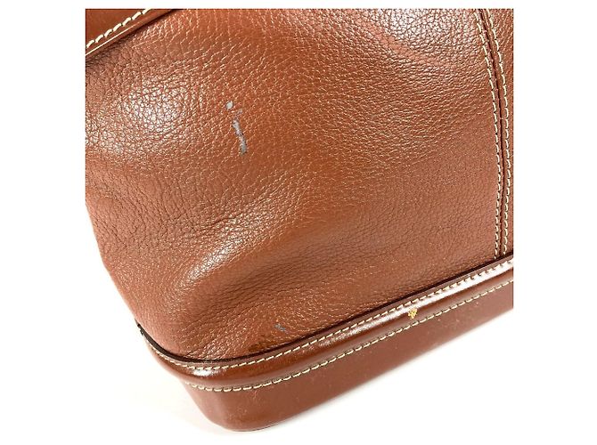 Borsa Tote Louis Vuitton Suhali Lockit PM Marrone - vista 10