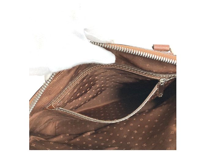 Borsa Tote Louis Vuitton Suhali Lockit PM Marrone - vista 16