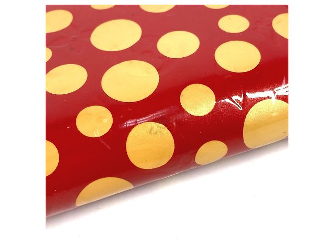 Louis Vuitton Vernis Dot Infinity Zippy Wallet Weiß Rot - Ansicht 9