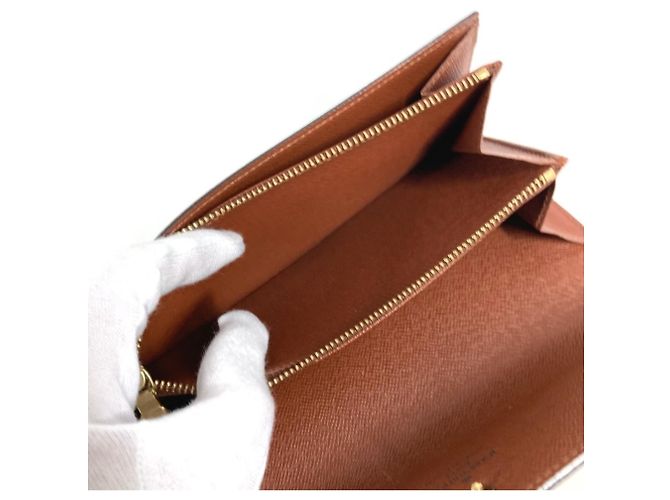 Louis Vuitton Monogram Graffiti Long Wallet Braun Orange - Ansicht 12