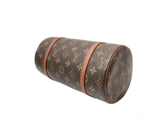 Borsa a Spalla Louis Vuitton Papillon 26 Marrone - vista 2