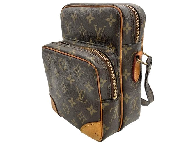 Borsa a Spalla Louis Vuitton Amazon Marrone - vista 2