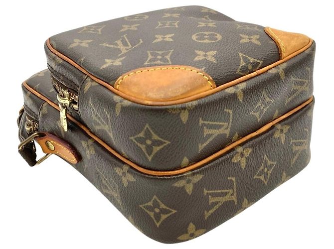 Borsa a Spalla Louis Vuitton Amazon Marrone - vista 4