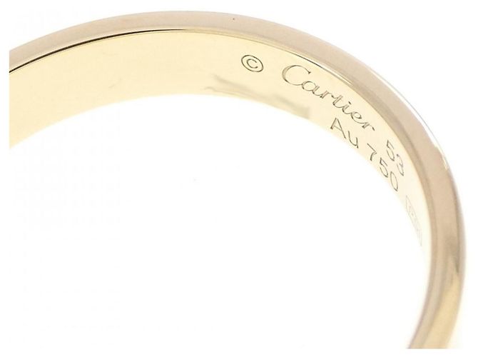 Anello Mini Love Band in oro giallo 18K Cartier - vista 3