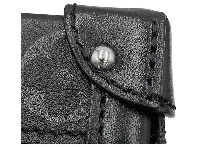 Borsa a tracolla Louis Vuitton Monogram Wet Petite Malle Nero - vista 13