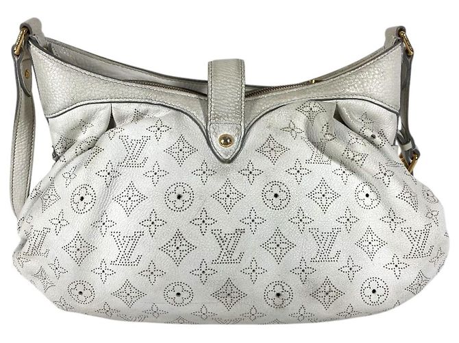 Borsa Louis Vuitton Monogram Mahina XS Bianco - vista 2