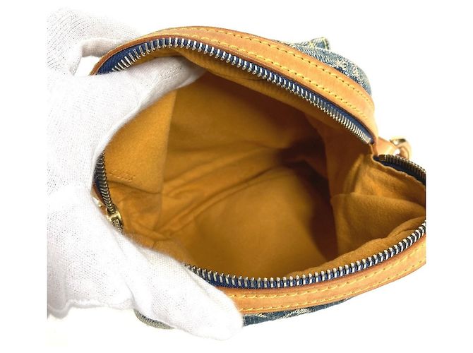 Louis Vuitton Monogram Denim Camera Bag Blau - Ansicht 12