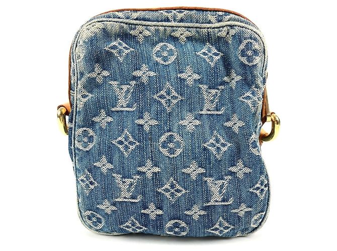 Louis Vuitton Monogram Denim Camera Bag Blau - Ansicht 2