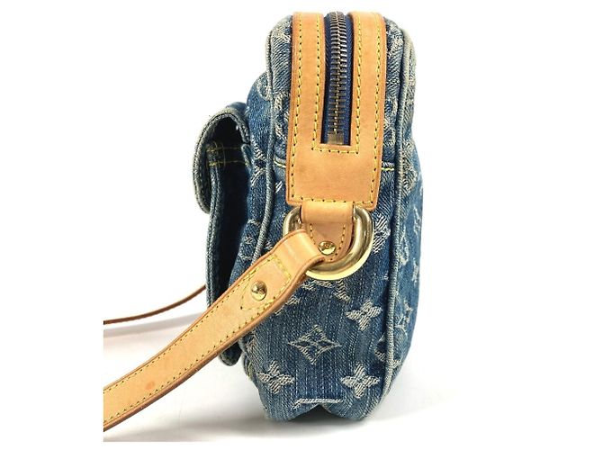 Louis Vuitton Monogram Denim Camera Bag Blau - Ansicht 3