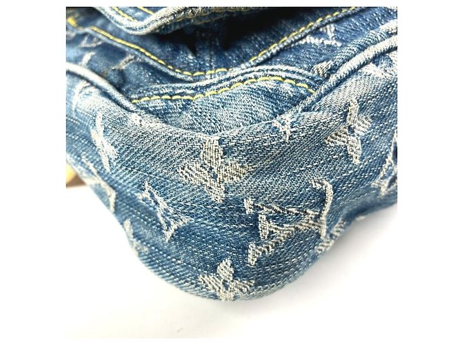 Louis Vuitton Monogram Denim Camera Bag Blau - Ansicht 7